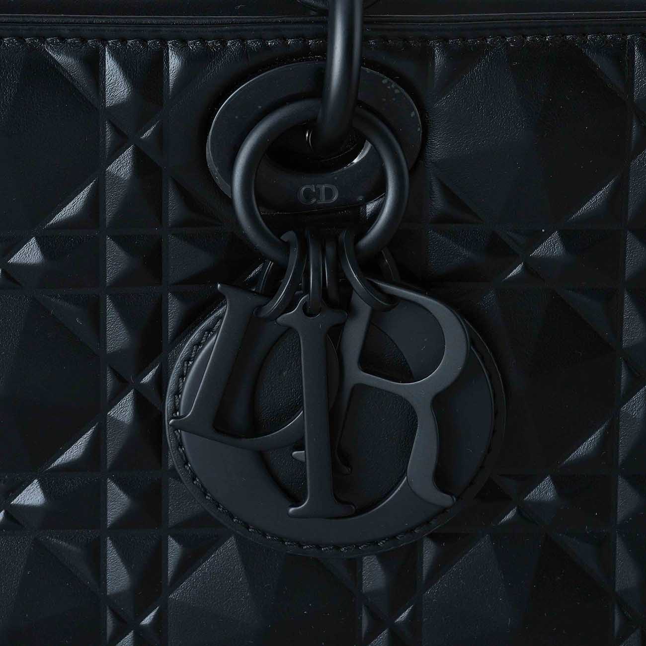 CHRISTIAN DIOR(USED)크리스찬디올 레이디 디조이 미듐 토트 겸 숄더백